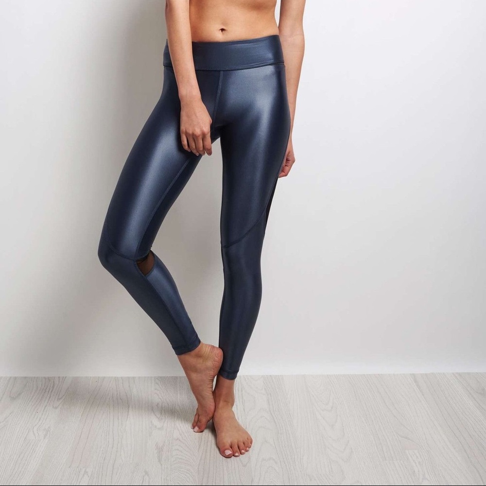 Alala Liquid Indigo Mesh Leggings